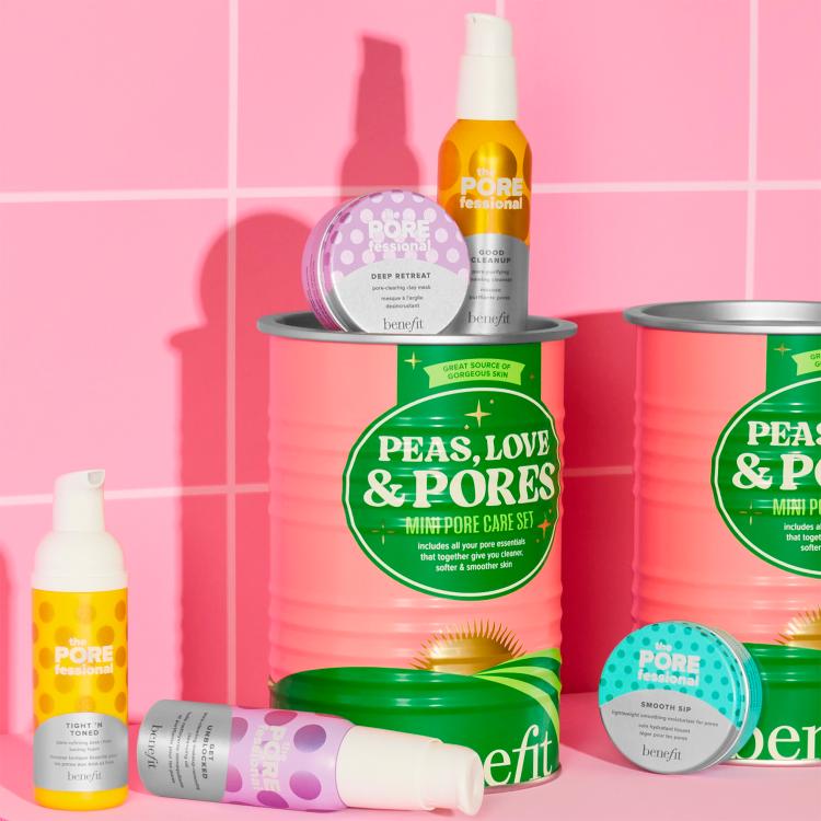 HOLIDAY 2024 PORE CARE MINIS PEAS, LOVE & PORES (SET PARA CUIDADO DE LA PIEL)